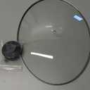 Oval Glass Crock Pot Lid 6 Quart Replacement for Hamilton Beach Slow Cooker 6 qt, Hamilton Beach Programmable Slow Cooker Replacement Parts Compatible with Hamilton Beachs Crock Pot 33665G, 1