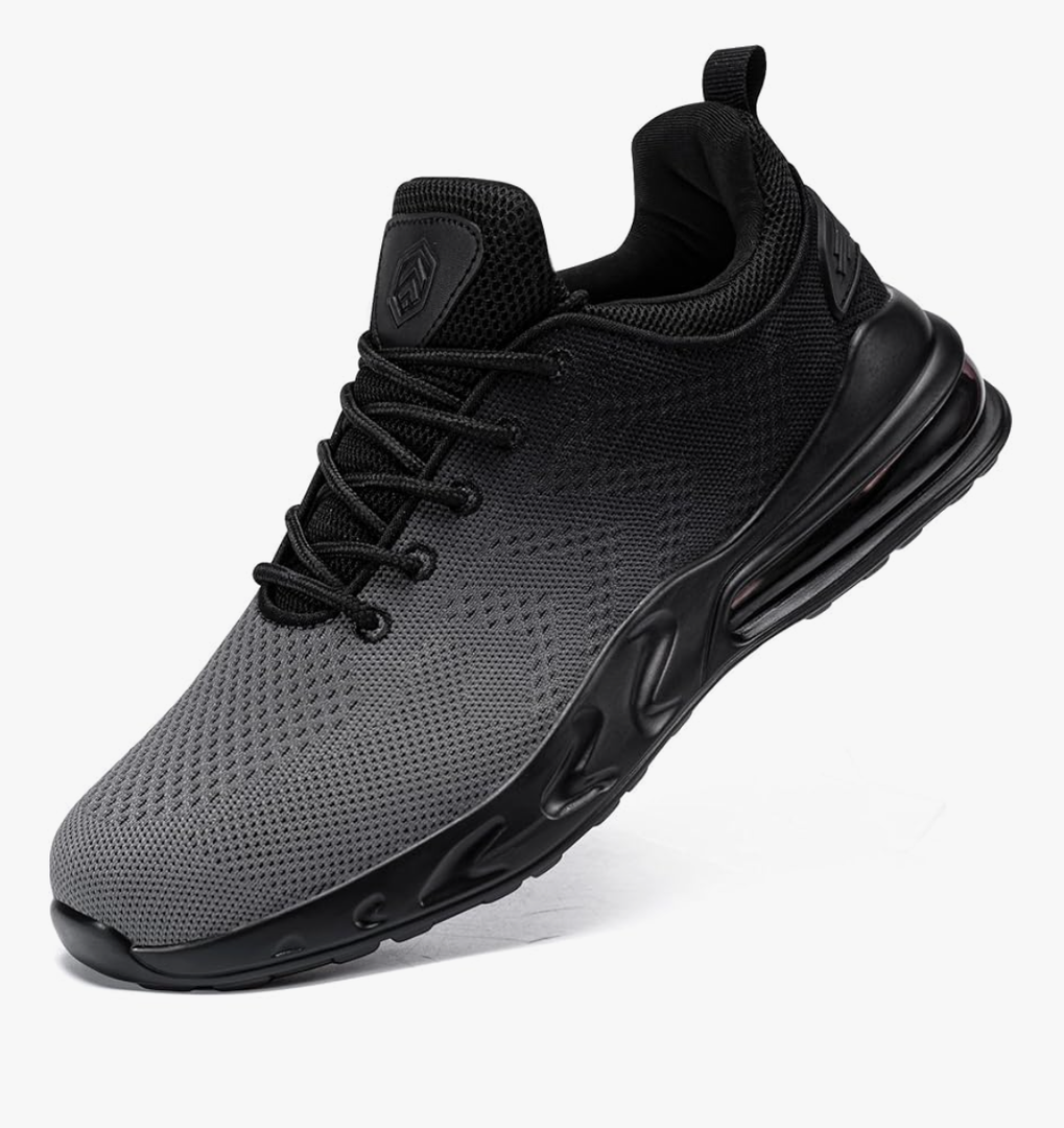 LARNMERN Mens Non Slip Work Shoes Slip On Water Resistant Walking Sneakers Zapatos Trabajo Waterproof Food Service Chef Kitchen