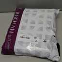 Jinchan Taupe Linen Blend Curtains 90 inch Length 2 Panels for Bedroom Living Room, Light Filtering 50 inch Wide Farmhouse Drapes with Rod Pocket Back Tab(50W x 90L, Taupe)