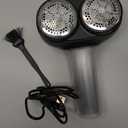 VASSON Fabric Shaver, Electric Lint Remover, Rechargeable Lint Shaver, Sweater Shavers to Remove Pilling, Large Fuzz Remover for Clothes Couch Furniture (Black)