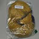 Half and Half Long Blonde Curly Princess Wig with Bangs 22'' Golden Wave Wigs for Halloween Costumes Party