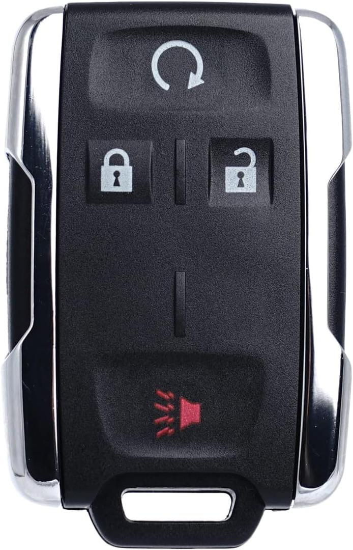 Key Fob Remote Replacement Fits for Chevy Silverado GMC Sierra 1500 2500 3500 2014-2016 2017 2018 2019 2020 GMC Canyon Chevrolet Colorado 2015-2021 Keyless Entry Remote Start M3N-32337100