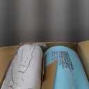 Dual Layer 4 Inch Memory Foam Mattress Topper King Size, 2 Inch Cooling Gel Memory Foam and 2 Inch Pillow Top Mattress Pad Cover for Back Pain, Deep Elastic Pocket, Medium Support, White