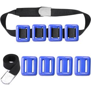 Dive Weights for Scuba Diving Weight Belt(1lb-4.4lb / 0.5kg-2kg),Vinyl Scuba Weights, Coated Dive Weights,Coated Lead Diving Weights, Dive Belt Weights for Freediving, Spearfishing