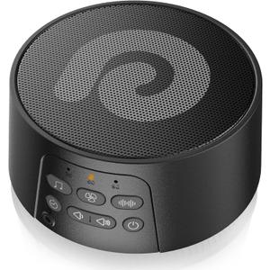 Dreamegg White Noise Machine, Sound Machine for Sleeping Baby, Kids, Adult (D3Pro-Black)