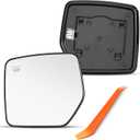 Compatible with Jeep Compass Patriot Driver Side Mirror 2007 2008 2009 2010 2011 2012 2013 2014 2015 2016 2017 - Left Side Mirrors Replacement Glass, Power Heated