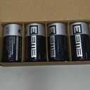 4Pack EEMB 3.6V D Cell Batteries ER34615 D Size Lithium Batteries 19000mAh Li-SOCL Non-Rechargeable Battery LS-33600 XL-205F for CNC & Printing Machine Tool,Meter,Clock 