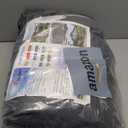 Sun Shade Sail Canopy, 12' x 16' Rectangle 95% UV Block Shade Cover for Outdoor, Backyard Patio, Lawn, Garden, Sandbox Carpor Dark Gray