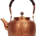 Kkekos Handmade Copper Kettle Copper Teapot for Stovetop 2000ml (Type1)