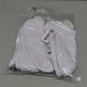 Balega Unisex Hidden Comfort Performance No Show Athletic Running Socks for Men and Women (3-pack) (Small, White)