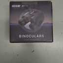 Occer 12x25 Compact Binoculars for Adults and Kids, Large Eyepiece Waterproof Binocular with Low Light Vision, High Powered Easy Focus Binoculars for Bird Watching, Outdoor Hunting, Travel, Sightseeing