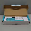 Wireless Keyboard and Mouse Combo, Retro Typewriter Keyboard with Round Keycaps, 2.4GHz USB Cute Wireless Keyboard Mouse for Computer, Desktop, Laptop and Computer (Black-Colorful)