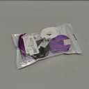 MTLEE 4 Rolls Volleyball Ribbons Volleyball Decorations Glitter Grosgrain Ribbons 20 Yards 7/8-inch for Cheer Gift Wrapping Making Hair Bows Sports Theme Party Decor(White, Black, Purple, Grape)