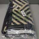 GRANNY SAYS Kitchen Mats for Floor, Kitchen Rugs Non Slip Washable, Runner Rugs for Kitchen Floor, 59" x 17.7", Stain Resistant Comfort Standing Mat Made of 100% Polypropylene, Black (1'6" x 4'11")