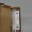 Gliding Patio Door Auxiliary Foot Lock Compatible with Andersen OEM Part #1997301 (1978 to Present), 2-13/16" Mounting Hole Centers, White Diecast