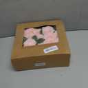 Ling's moment Artificial Flowers 50Pcs Pink Roses Decor w/Stems,3" Real Touch DIY Foam Floral for Wedding Bouquet/Centerpieces, Outdoors Party Backdrop, Room/Table, and Garden/Pot Decorations