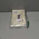 Alimens & Gentle Men's Dress Shirt Regular Fit Stretch Stain Shield Long Sleeve Solid Business Wedding Button Down Shirts (4X-Large, Beige)