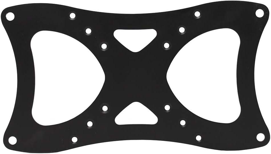 HumanCentric VESA Mount Adapter Plate for 200x100 mm VESA Patterns, Conversion Kit for 75x75 and 100x100 mm Patterns to 200 x 100 mm, Hardware Included