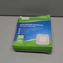30 Count Bordered Gauze Island Dressing - 6" x 6" Sterile Individually Wrapped Gauze Pads Highly Absorbent, Non-Woven Backing -Breathable Wound Dressing for First Aid(4x4 Non-Stick Pad in Center)