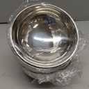 4 Pack 34 oz Stainless Steel Bowls Double Walled Insulated Soup Ice Cream Metal Mixing Nesting Bowls for Serving Soup Rice Cereal