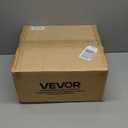 VEVOR Wall Mounted Garden Hose Reel, Holds 125 ft 5/8-inch Hose, Heavy-Duty Water Hose Winder, Space-Saving Design, Outdoor Manual Reel with Brass Fitting and Storage Basket for Yard Lawn (Black)