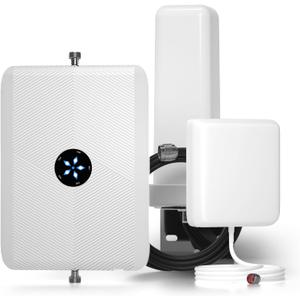 Cell Phone Booster for Home, 3G 4G LTE 5G Band 66/2/4/5/12/13/17/25 Cell Phone Signal Booster, Cell Booster for All U.S. Carriers - Verizon, AT&T, T-Mobile | FCC Approved (Blanco) Cell Phone Booster for Home, 3G 4G LTE 5G Band 66/2/4/5/12/13/17/25 Cell Phone Signal Booster, Cell Booster for All U.S. Carriers - Verizon, AT&T, T-Mobile | FCC Approved (Blanco)