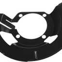 cciyu 5015128AA Brake Dust Shield Front Right Fit for Dodge for Ram 2500 2000-2002,for Dodge for Ram 3500 2000-2002, Black Brake Backing Plate 1PC