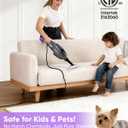 CYK Steam Mops for Floor Cleaning, 12 in 1 Handheld Steam Cleaner for Home, Floor Steamer for Hardwood Floors and Tile (Purple-Grey)