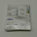 Avery Printable Greeting Cards, Half-Fold, 5.5" x 8.5", Textured White, 30 Blank Cards with Envelopes (3378)