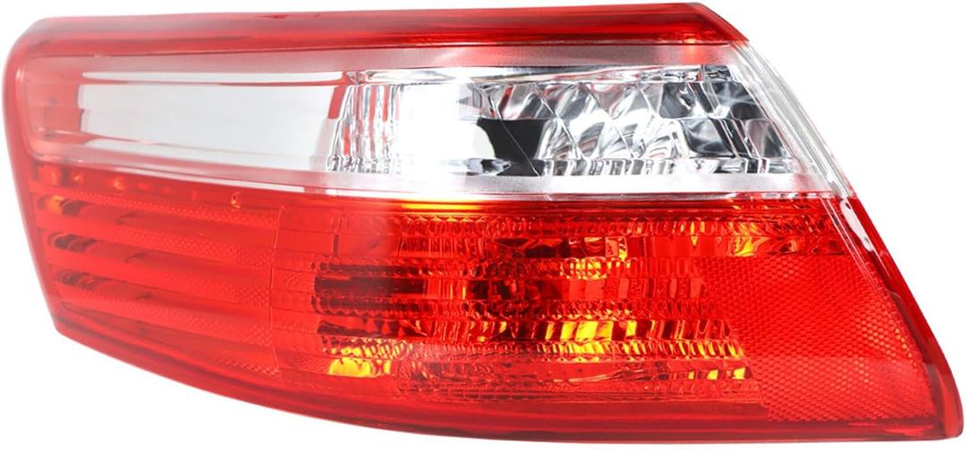 labwork Driver Side Tail Light Replacement for Toyota Camry 2007-2009 Rear Outer Tail Light Lamp 8156133460 LH Left Side