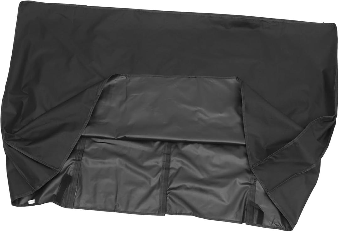 Veemoon Tv Screen Cover for 55-58inches Tv Waterproof Glare Screen Cover Outdoor Enclosure Case for outside Protective