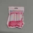 Fishtail Pleated Shoe Laces: 2 Pairs 2.5 CM Wide Flat Ruffle Shoelaces