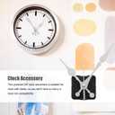 Angoily 4 Set Clock Movement Mechanism, Clock Mechanism Clock Hands Kit Quartz Clock Movement Replacement Clock Repair Parts Replacement