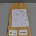 StorageWorks Toilet Paper Storage Basket, Papers Container with Bamboo Lid, Medium Toilets Holder for Up to 9 Mega Rolls, Organizer for Bathroom, Black, 1 Pack