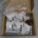 6 Pack Matte Black Cabinet Knobs for Kitchen Cabinets and Dresser DrawersRound Single Hole Hardware Handles PullsCupboard Drawer Knob