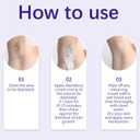 2 PCS Gentle Body Hair Removal Cream for Man & Women, 6.76 Fl Oz, Painless Flawless Depilatory Cream, Body Hairs Removal Cream with Spatula Applicator, Suitable for All Skin Types & Sensitive