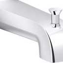 Kohler 97089-CP Pitch Wall-Mount Diverter Bath spout, Polished Chrome