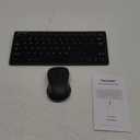 TECKNET Wireless Keyboard and Mouse Combo, Mini Cordless Computer Keyboard and Mouse Set 2.4GHz, Silent Adjustable 1600 DPI, Quiet Click, Lag-Free for Computer, Laptop, PC, Windows, Mac, Chrome OS (Black)