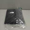 QH.HOME Fire Pit Cover Round Super Waterproof, 48" D X 24" H Outdoor Round Firepit Cover 600D Strong Tear Resistant, UPF 50+ Fire Pit Covers Premium Fading Resistant for Outdoor Fire Pit - Black