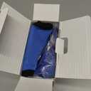 LotFancy Face Ice Pack Wrap for TMJ, Wisdom Teeth, with 4 Reusable Hot Cold Therapy Gel Packs, Pain Relief for Head, Oral and Facial Surgery, Dental Implants, (Blue(one Size Fits Most)