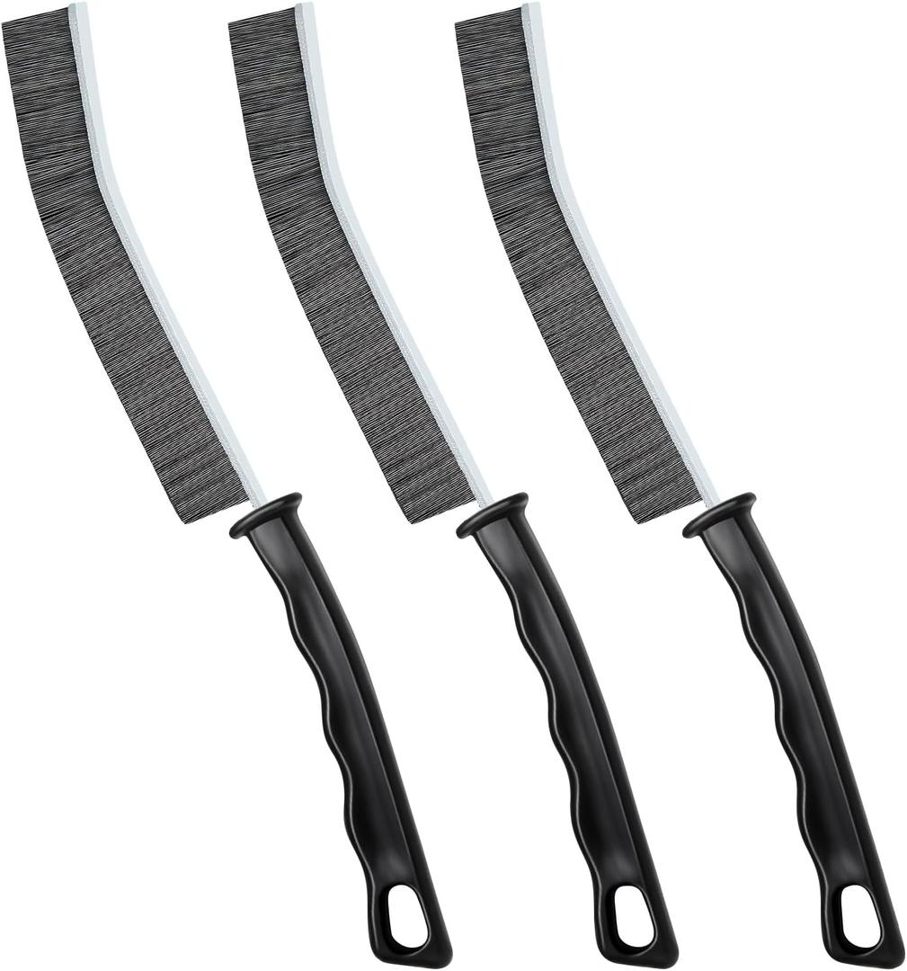 Crevice Cleaning BrushHard-Bristled Grout Brush2024 New Multifunctional Gap Cleaning Brush ToolDead Corners Brushes for Bathroom Kitchen Tiles Window Door Slots3pcs