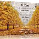 CGXART Motivational Canvas Wall-Art - Yellow Wall Decor - Inspirational Posters for Office Ready to Hang Size 20" x 40"