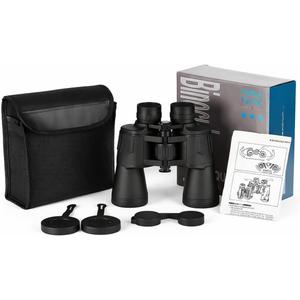 10x50 Magnification Professional High-Power Binoculars for Adults  HD Vision with 50mm Objective Lens, K9 Prism, Durable Design for Bird Watching, Hunting, Stargazing, Sports & Outdoor