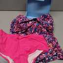 Tempt Me Women Ruched Tankini Swimsuit - Tummy Control Two Piece Bathing Suits Twist V Neck Swimwear with Bottom 2025 (Pink Flower), Medium 