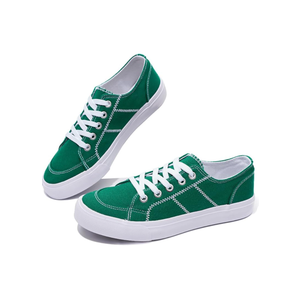 Women's Blake Sneaker, Tennis Shoes for Casual Occasions, Low Top Flats - Green, 8.5