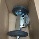 Rolling GATE 6" Wheel Carrier: for Chain Link Fence Rolling/Sliding Gates