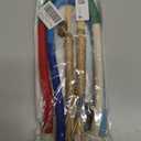 Cat Toys Chew Rope & Silvervine Sticks for Bored Indoor Adult Cats, 4Pcs Interactive Catnip Toys for Cats with Refillable Natural Catnip Bag for Teeth Cleaning (2+2PCS)