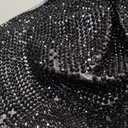 Hercicy Rhinestone Cowboy Hat with Diamond Fringe CowHat for Cosplay Wedding circumference between 21.5 and 23.5 inches