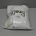 White Linen Textured Blackout Curtains 94 Inches Long 2 Panels Burg Coastal Bohemian Floor Length Curtains for Patio Door Dorm Back Tab Pleated Curtain for Living Room Divider Bedroom Window Treatment,52"W x 94"L (Pack of 2), White