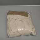 Smiry Stretch Jacquard Seat Covers for Dining Room Chairs Set of 2, Removable Washable Chair Seat Protector Slipcovers, No Rear Covers, Beige